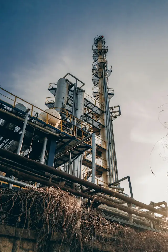 Budynki reprezentujące branżę 'petrochemia